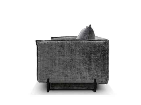 Amalfi Convertible Sofa – Marbella Anthracite Grey