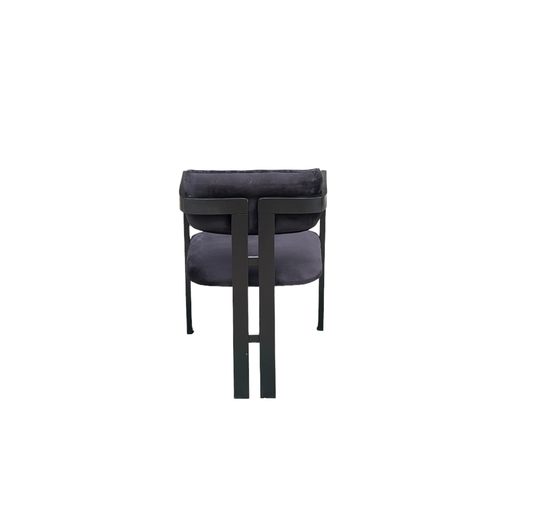 Hera Black Velvet Chair
