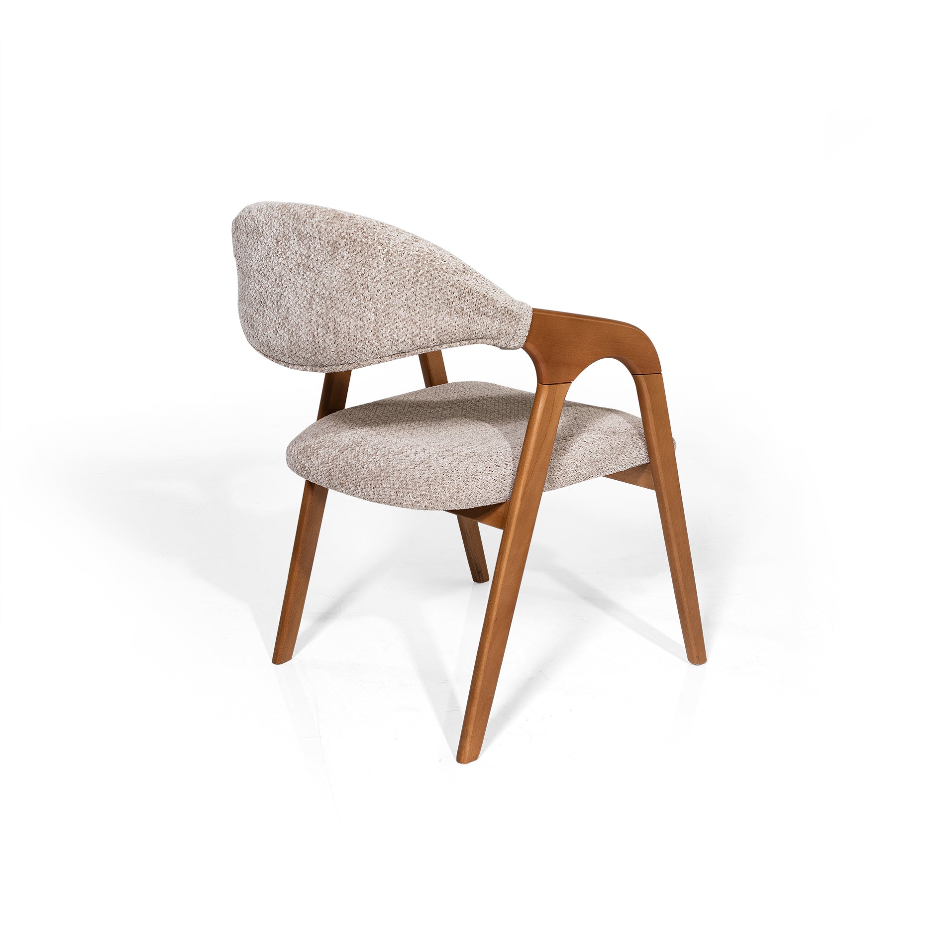 Helene Taupe Beige Chair