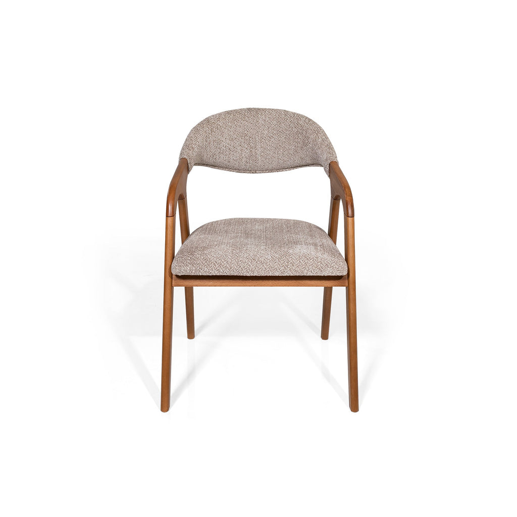 Helene Taupe Beige Chair