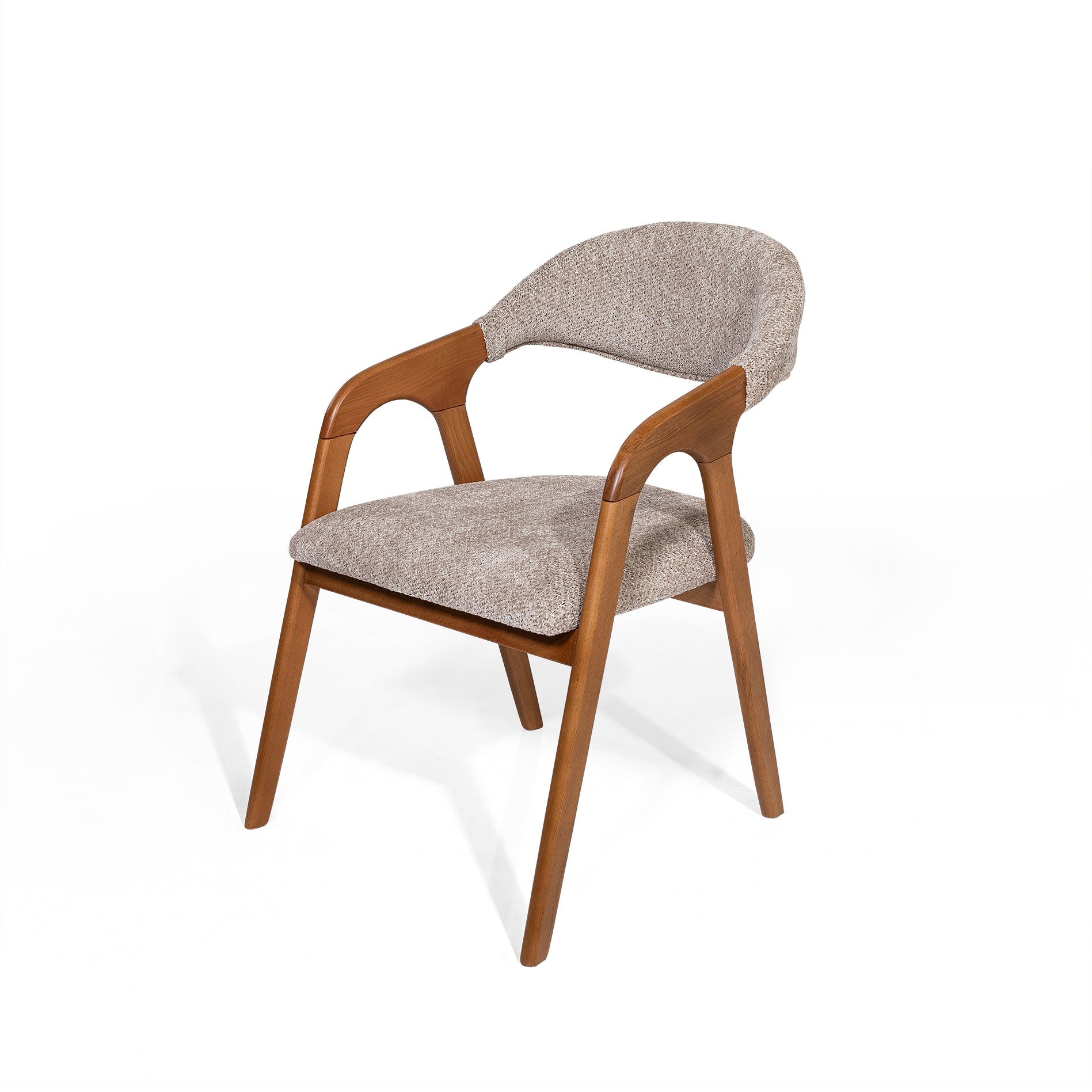 Helene Taupe Beige Chair