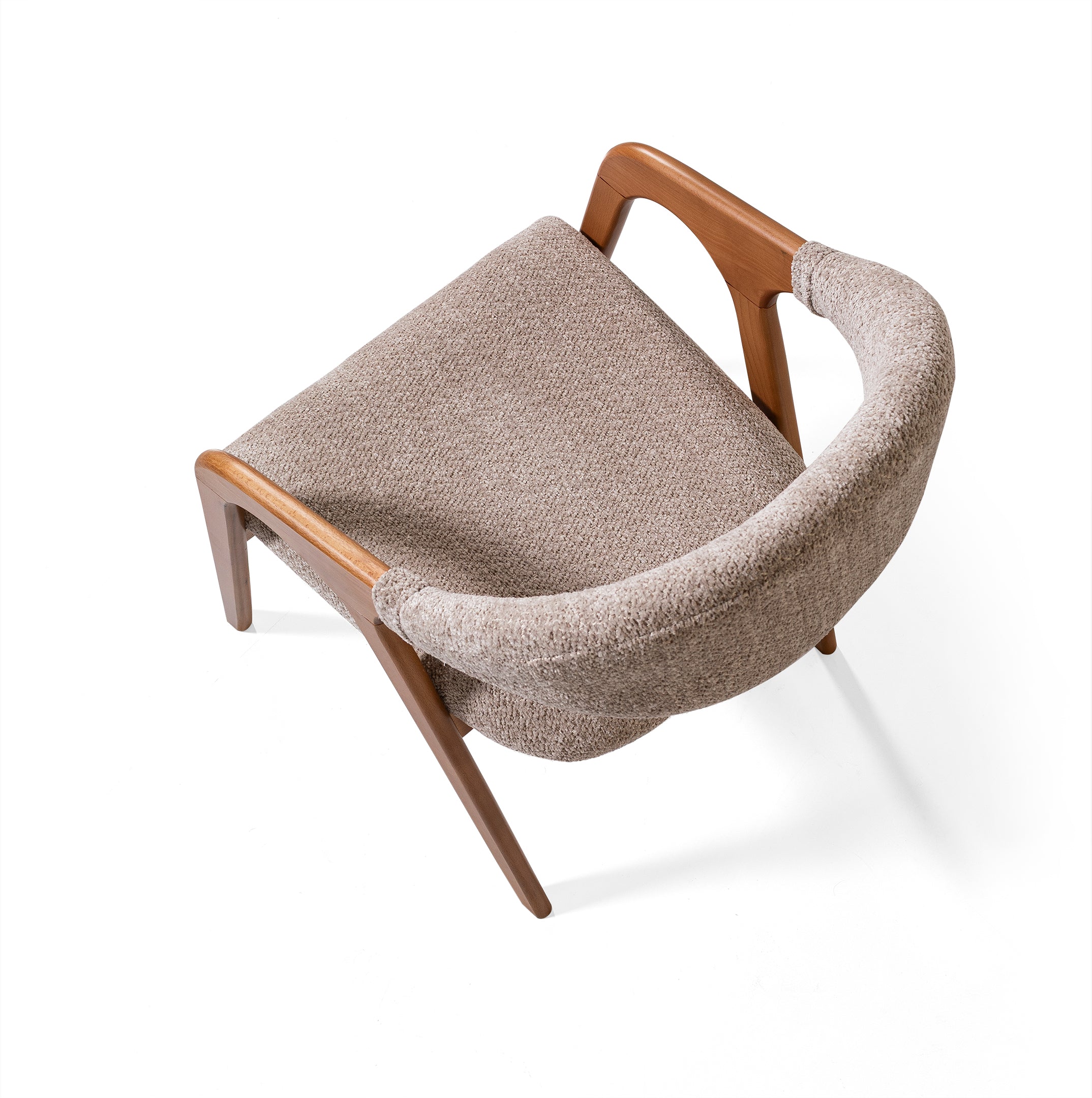 Helene Taupe Beige Chair