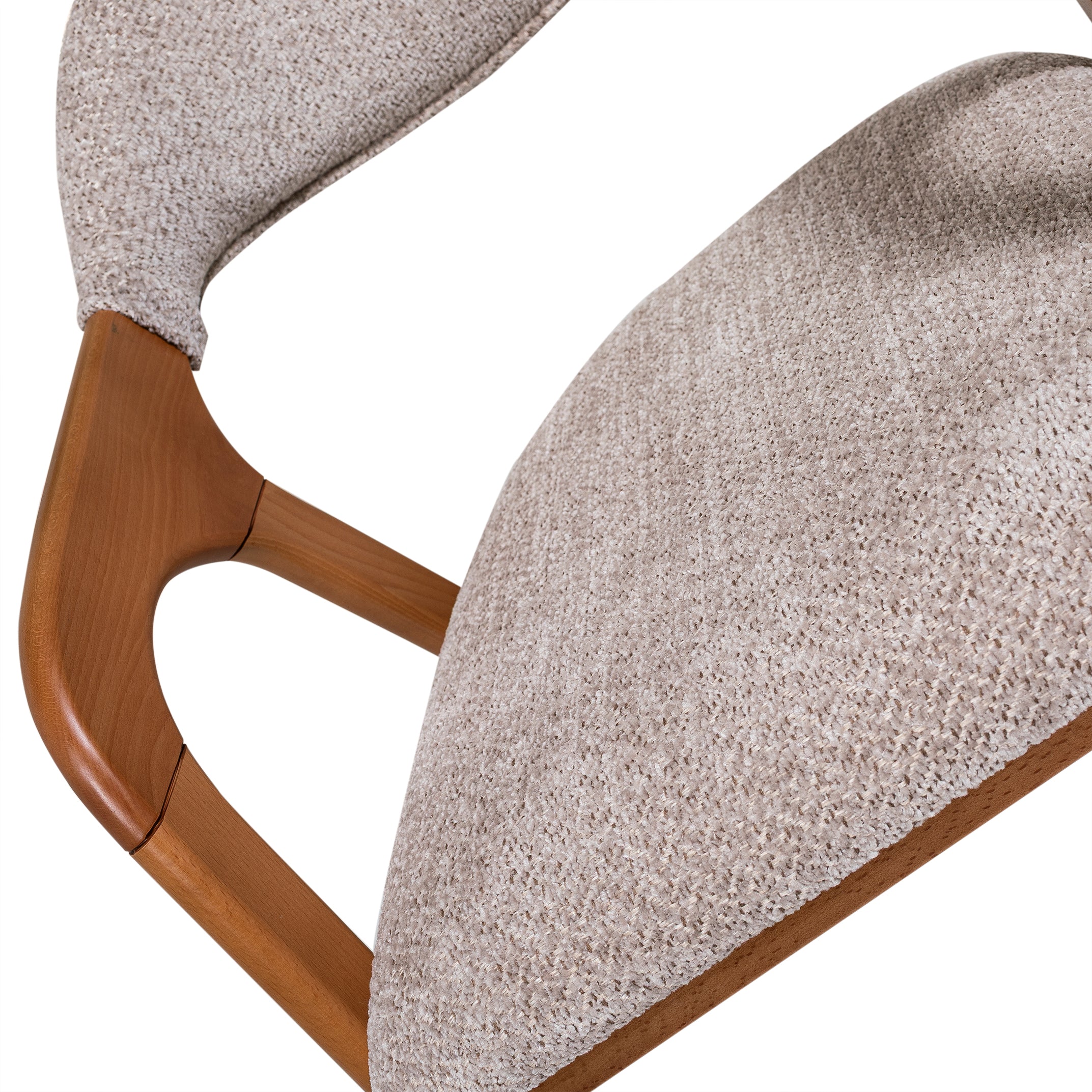 Helene Taupe Beige Chair
