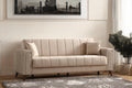Nova Convertible Velours Beige