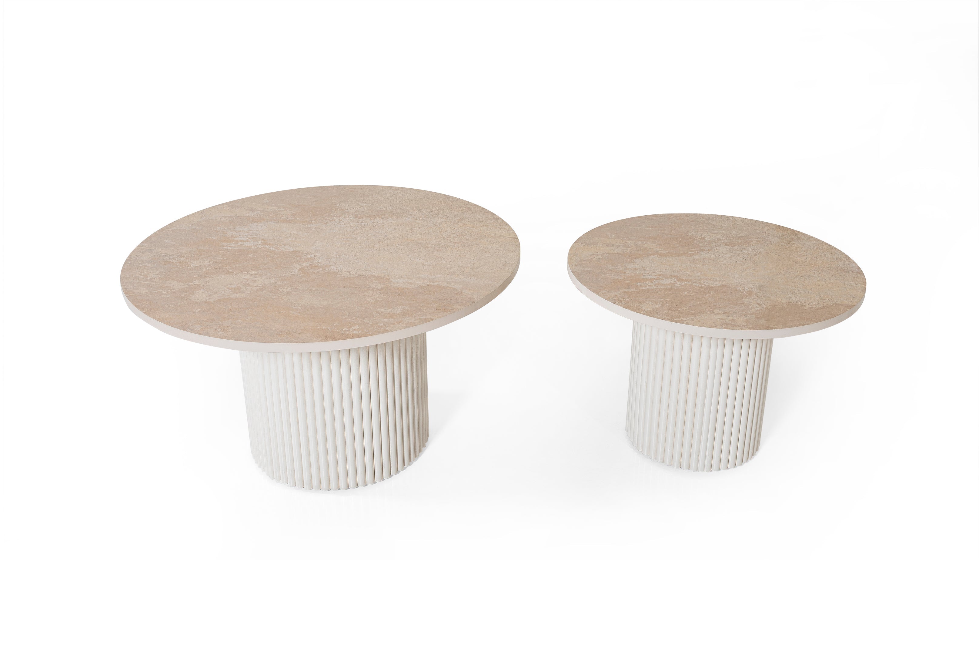 Perla Duo Table - Beige