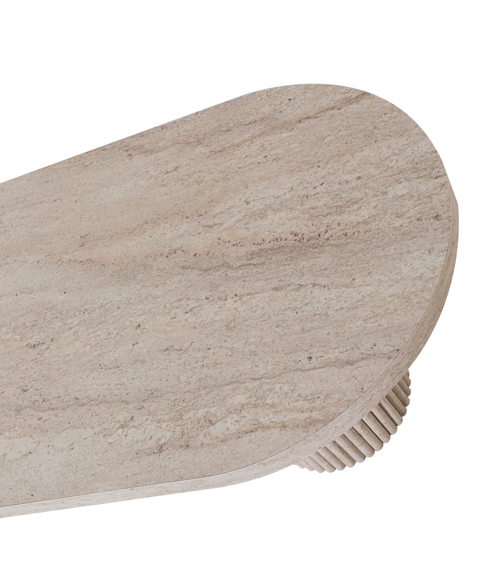 Roma Coffee Table – Travertine Effect