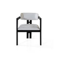 Hera White Velvet Chair